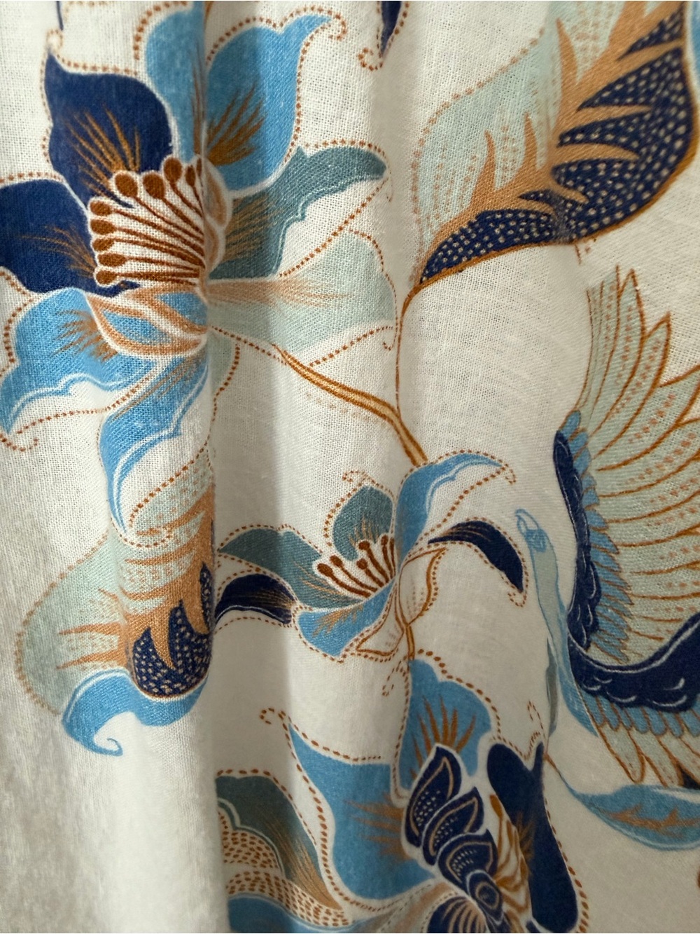 Farm Rio Linen Blend Maxi Dress XL - Picture 6 of 6
